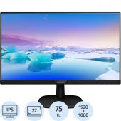 Монитор PHILIPS (273V7QJAB) 27/FHD/IPS/75Hz/250cd/5ms/HDMI/DP
