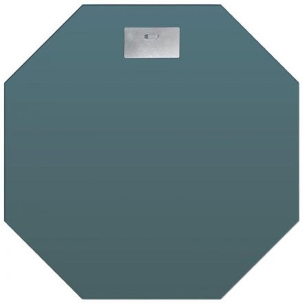 Зеркало МИР_настенное с фацетом 600Х600 (111Ф) октагон