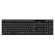 Клавиатура беспроводная SVEN KB-C2300W, USB, 104 клавиши, 2,4 GHz, черная, SV-021474