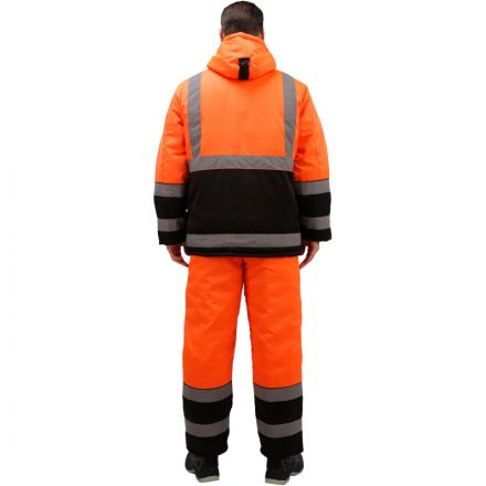 Костюм рабочий зимний муж. зд01-КПК оранж./черн. (р.60-62) 182-188 Костюм рабочий зимний муж. зд01-КПК оранж./черн. (р.60-62) 182-188