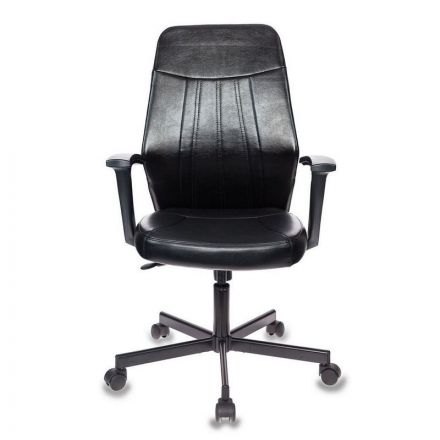 Кресло VB_EChair-224 PPU к/з черный, металл