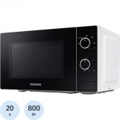 Микроволновая печь Samsung MS20A3010AH/BA, 800ВТ, 20 л, белый