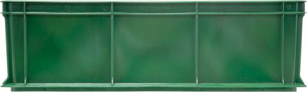 Ящик 600*400*180 мм сплошной с ручками синий