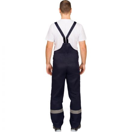 Полукомбинезон рабочий летний муж. л16 с СОП синий (р.52-54) 170-176