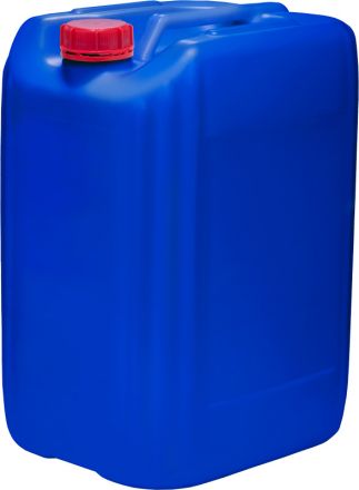 Канистра 31,5 л. синяя 330х280х422 штабелир. с пробкой