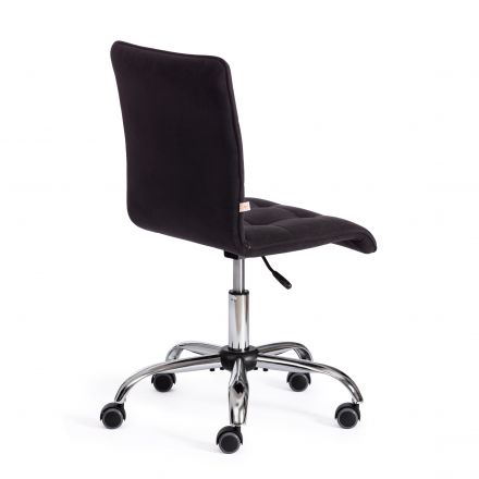 Кресло Tetchair ZERO, флок , черный, 35