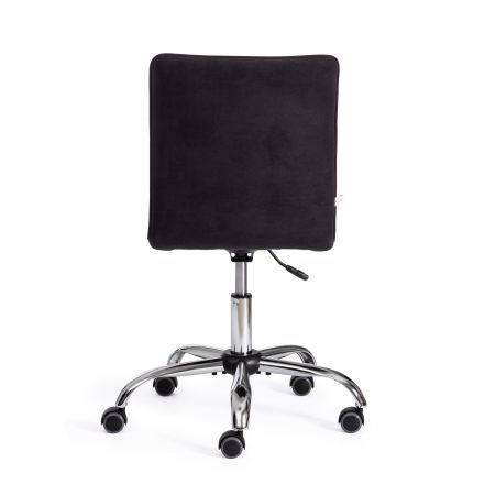 Кресло Tetchair ZERO, флок , черный, 35