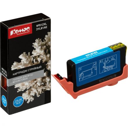 Картридж струйный Комус №912XL 3YL81AE гол.для HP OJ 8010/8015/8020