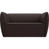 Диван АrtМ_Horeca  Бергамо (112078) 2-х  мест. к/з коричневый