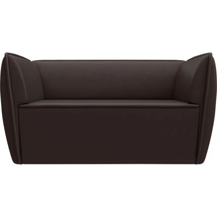 Диван АrtМ_Horeca  Бергамо (112078) 2-х  мест. к/з коричневый