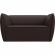 Диван АrtМ_Horeca  Бергамо (112078) 2-х  мест. к/з коричневый