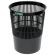 Корзина для бумаг, 14 л, сетчатая, черная, КР51
