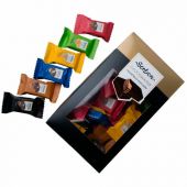 Конфеты мини-вафли в индивидуальной упаковке SORBON "Ассорти Радуга", 300 г