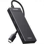 Разветвитель UGREEN CM806 (35584) USB-C to 4xUSB-C Хаб безPD черный Разветвитель UGREEN CM806 (35584) USB-C to 4xUSB-C Хаб безPD черный