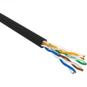 Кабель PROconnect (01-0045-3) U/UTP,CCA,CAT5e,PE,4PR,24AWG,SOLID,черный,305