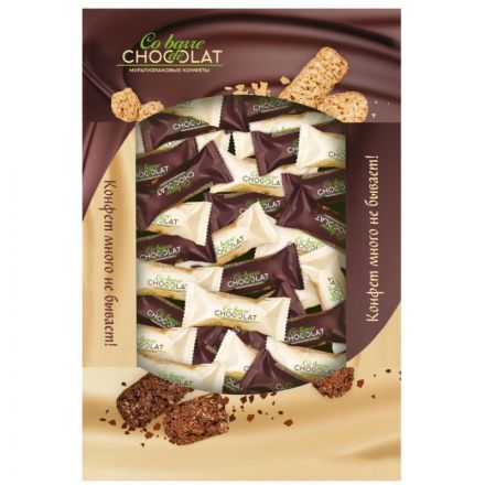 Конфеты шоколадные Co barre de Chocolat ассор.мультиз.с бел,тем.кон.гл,900г Конфеты шоколадные Co barre de Chocolat ассор.мультиз.с бел,тем.кон.гл,900г