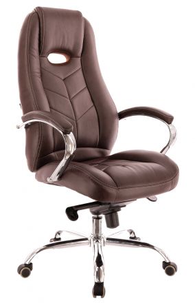 Кресло Everprof Drift M Экокожа Коричневый