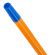 Ручка шариковая STAFF "Basic BP-66 ORANGE", СИНЯЯ, корпус оранжевый, узел 1 мм, линия письма 0,5 мм, 144453