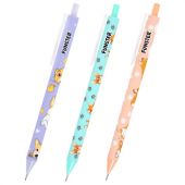 Карандаш механический 0,7 мм с принтом FUNSTER (ФАНСТЕР) "CORGI", корпус soft-touch ассорти, 182060 Карандаш механический 0,7 мм с принтом FUNSTER (ФАНСТЕР) "CORGI", корпус soft-touch ассорти, 182060