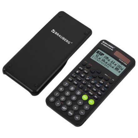 Калькулятор инженерный BRAUBERG SC-991ES-PLUS-BK (164х80 мм), 552 функции, 10+2 разряда, ЧЕРНЫЙ, 272651