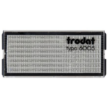 Датер самонаборный, 2 строки + дата, оттиск 41х24 мм, сине-красный, TRODAT 4750, касса в комплекте, 4755