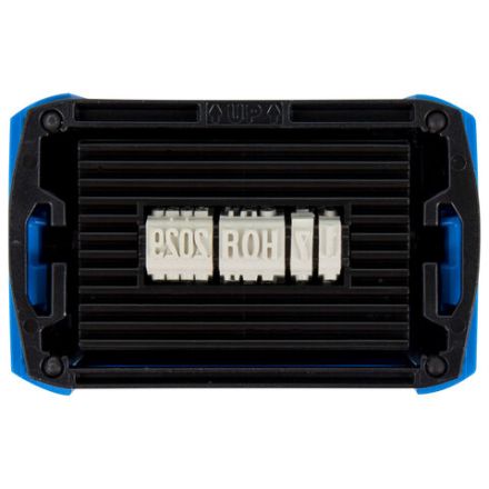 Датер самонаборный, 2 строки + дата, оттиск 41х24 мм, сине-красный, TRODAT 4750, касса в комплекте, 4755