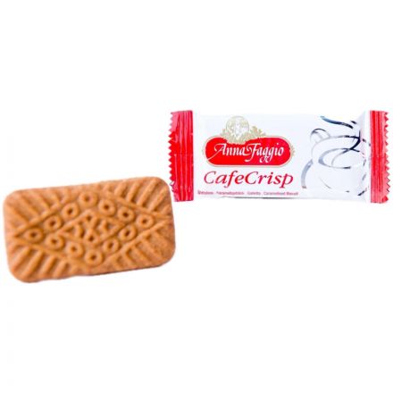 Печенье Caf? Crisp ANNA FAGGIO хруст.карамельное (инд.уп.), 25шт/уп., 150г