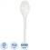 Ложка одноразовая чайная 125мм, белая, ПС 6000 шт/кор