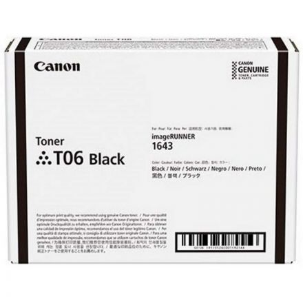 Тонер -картридж Canon T06 (3526C002) чер. для IR1643s