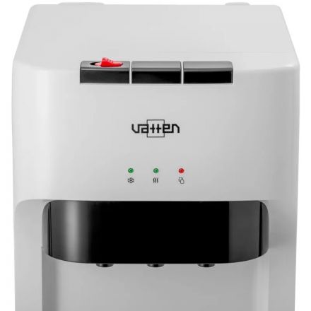 Кулер для воды VATTEN L45WE напольный, электронный, нижняя загрузка, белый