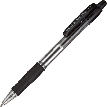 Ручка шариковая автоматическая Pilot BPGP-10R-F черная (толщина линии 0.32 мм)