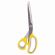 Ножницы портновские ОСТРОВ СОКРОВИЩ ПРЕМИУМ, 230 мм, желтые с резиновыми серыми вставками, 237455 Ножницы портновские ОСТРОВ СОКРОВИЩ ПРЕМИУМ, 230 мм, желтые с резиновыми серыми вставками, 237455
