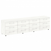 Yalta Тумба модульная LT.TS-4.4 Снежная патина 2188*450*580 Yalta Тумба модульная LT.TS-4.4 Снежная патина 2188*450*580