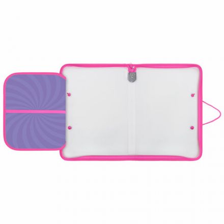 Папка для труда на молнии с ручками ПИФАГОР А4, 1 отделение, пластик, органайзер, "Anime eyes", 272228 Папка для труда на молнии с ручками ПИФАГОР А4, 1 отделение, пластик, органайзер, "Anime eyes", 272228