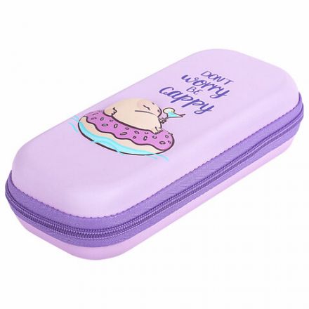 Пенал BRAUBERG, 1 отделение, 1 откидная планка, EVA, 22х10х5 см, "Capybara", 272335 Пенал BRAUBERG, 1 отделение, 1 откидная планка, EVA, 22х10х5 см, "Capybara", 272335