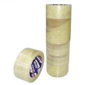 Клейкая лента упаковочная 48 мм х 60 м UNIBOB 60 мкм прозрачная 6шт/уп