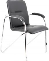 Кресло Everprof Samba CF Экокожа Черный