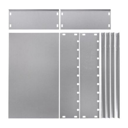 Мангал сборный стальной, размер 500х300х500 мм, в термопленке, 701726