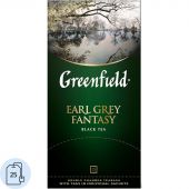 Чай Greenfield Earl Grey Fantasy черный с бергамотом 25 пакетиков