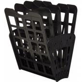 Лоток для бумаг Attache Веер сборный на 4 отделения черный юк