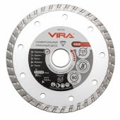 Диск алмазный универсальный HQ 125 мм VIRA RAGE толщина 2,4мм 602125