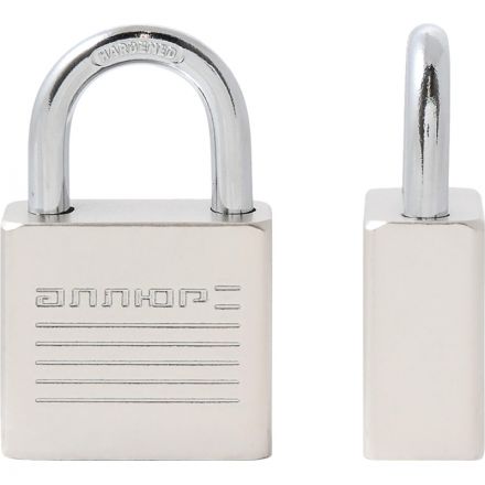 Замок навесной УЗК_Аллюр ВС1Ч-032 (32хd=5х16) чугун (16693) хром (5кл)