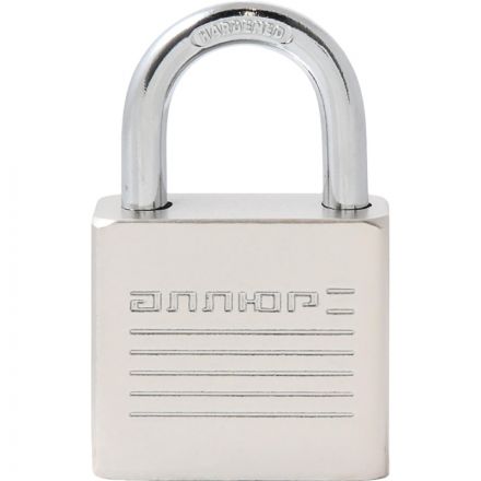 Замок навесной УЗК_Аллюр ВС1Ч-032 (32хd=5х16) чугун (16693) хром (5кл)