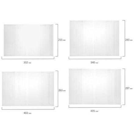 Обложки ULTRA для тетрадей и учебников + стикеры в ПОДАРОК, универсальные, НАБОР 17 шт., ПЛОТНЫЕ, 100 мкм, BRAUBERG, 273207