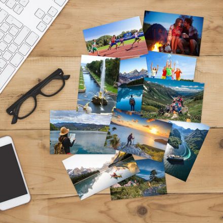 Фотобумага глянцевая, 10х15 см, 180 г/м2, односторонняя, 500 листов, BRAUBERG ORIGINAL, 364406