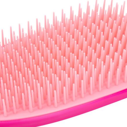 Расческа для волос массажная 22,5х6,5 см, розовая + щетка для чистки В ПОДАРОК, MONTE VITA (МОНТЕ ВИТА), 457428