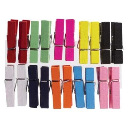 Прищепки декоративные "Классика", 20 штук, 3,5 см, 10 цветов, ОСТРОВ СОКРОВИЩ, 661289 Прищепки декоративные "Классика", 20 штук, 3,5 см, 10 цветов, ОСТРОВ СОКРОВИЩ, 661289