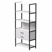 Набор стеллажных систем №5 Everprof EVO 830x385x1840 Белый/Черный