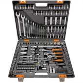 Набор инструментов, 1/2, 1/4, CrV, в кейсе 216 предм Вихрь 73/6/7/12