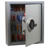 Шкаф для ключей COBALT KEY-50 на 50 ключей с брелоками, эл. замок
